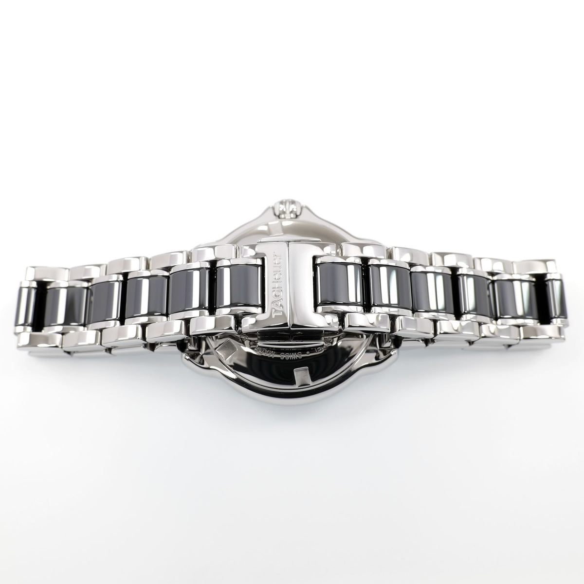 TAG Heuer Formula 1 WAH1312 stainless steel and black ceramic bracelet BA0867