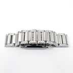 Baume & Mercier Hampton 65522 stainless steel bracelet with diamonds