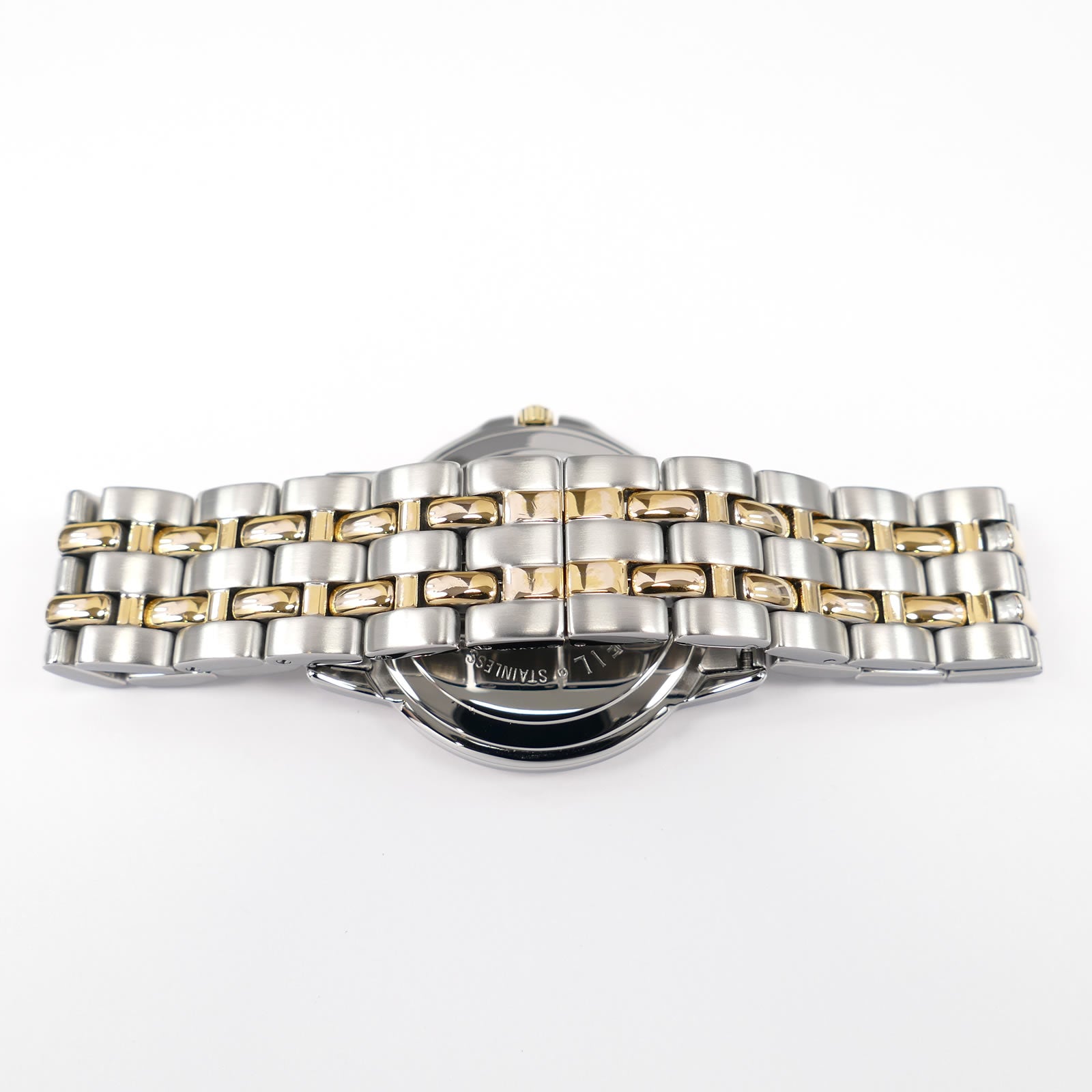 Raymond Weil Tango 5560 stainless steel and 18k Gold Plated bracelet