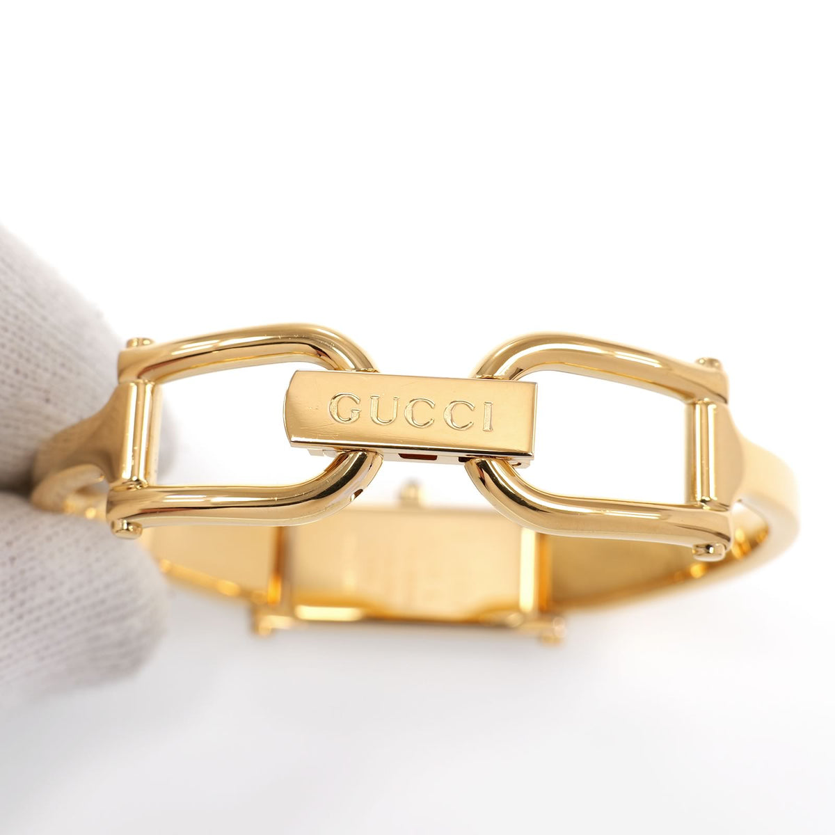 Gucci 1500L 18k Gold Plated Bangle