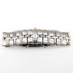 Raymond Weil Parsifal 9390 stainless steel and 18k gold bracelet