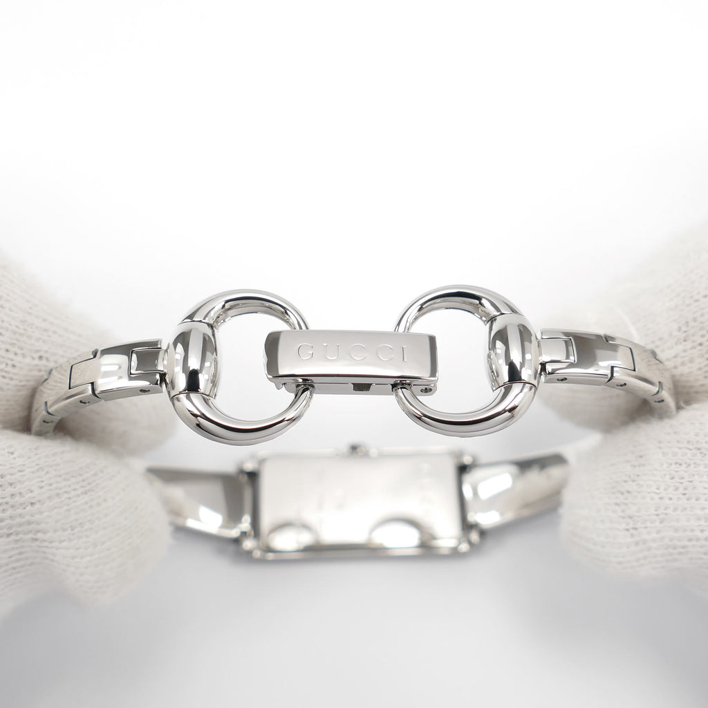 Gucci G-Line 109 stainless steel bangle clasp
