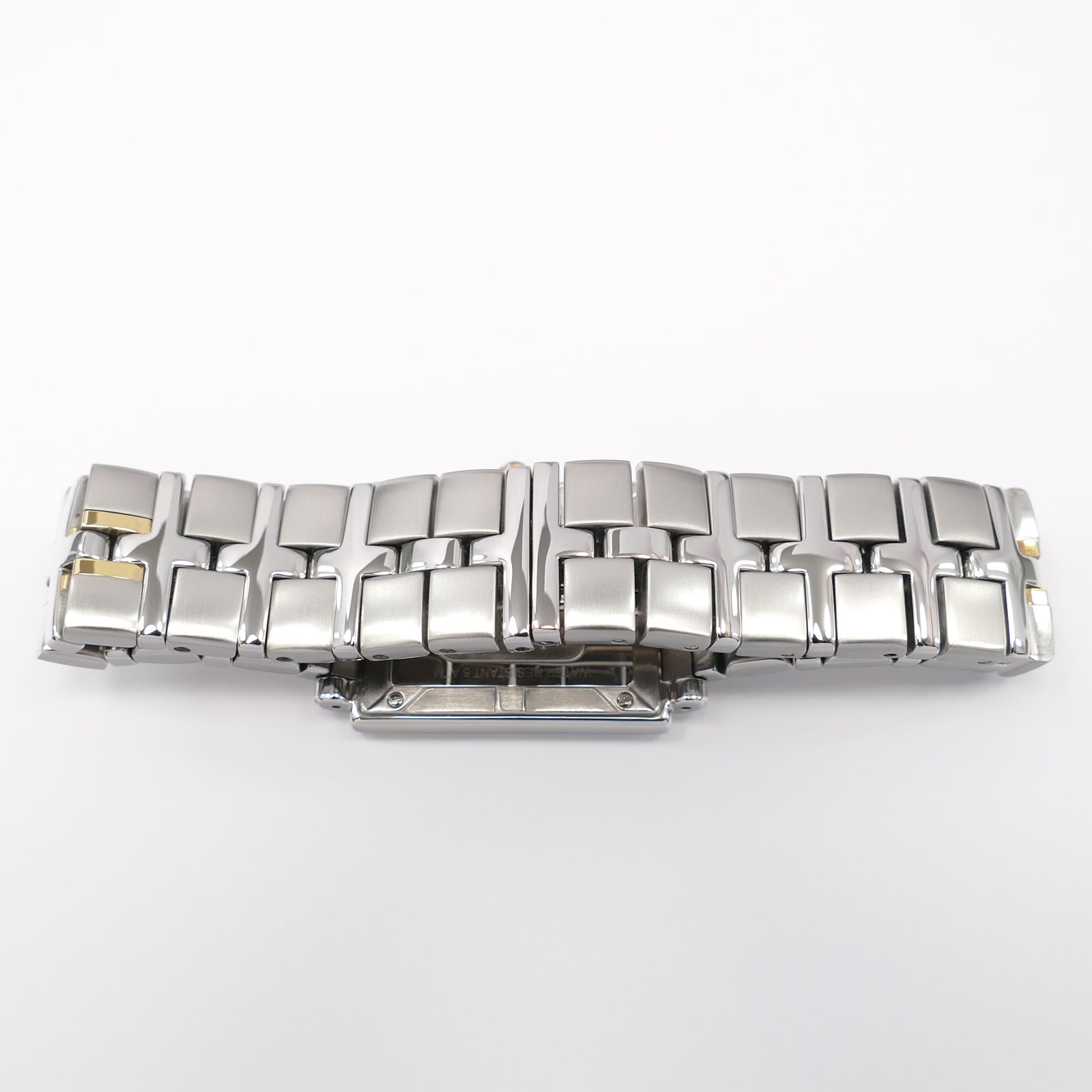 Raymond Weil Parsifal 9330 stainless steel and 18k Gold bracelet