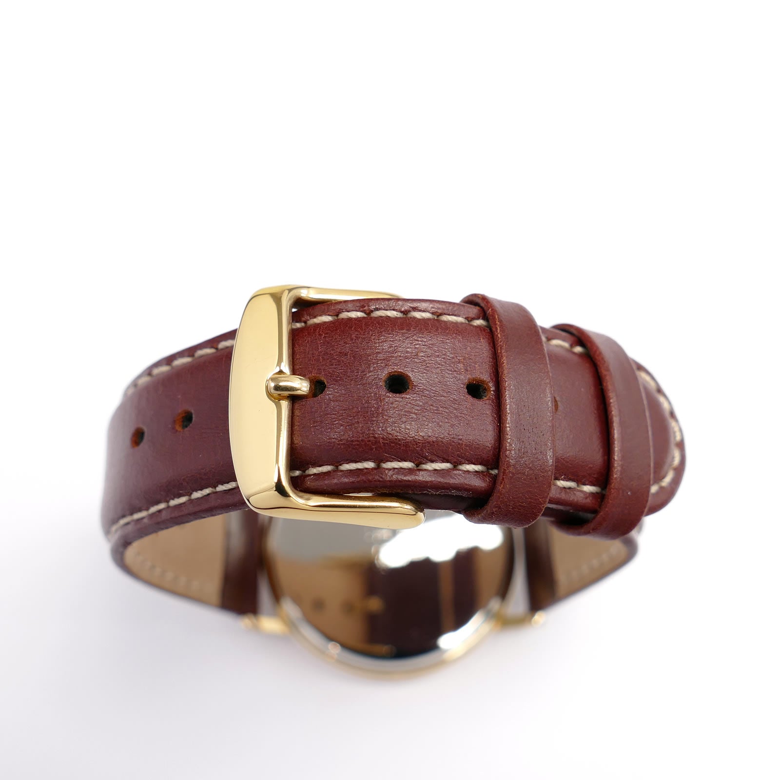 Maurice Lacroix Les Classiques LC1027 gold tang buckle