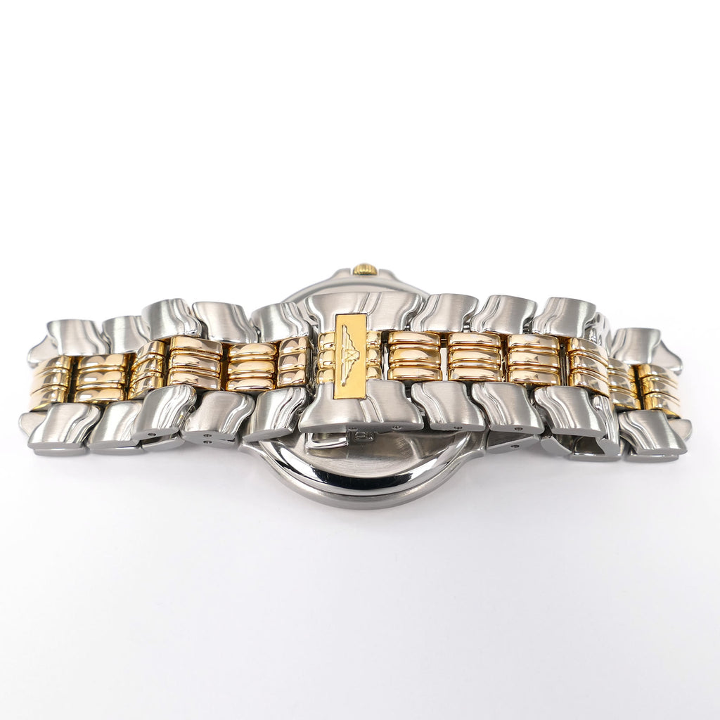 Longines Flagship L5.646.3 stainless steel and 18k gold plated bracelet