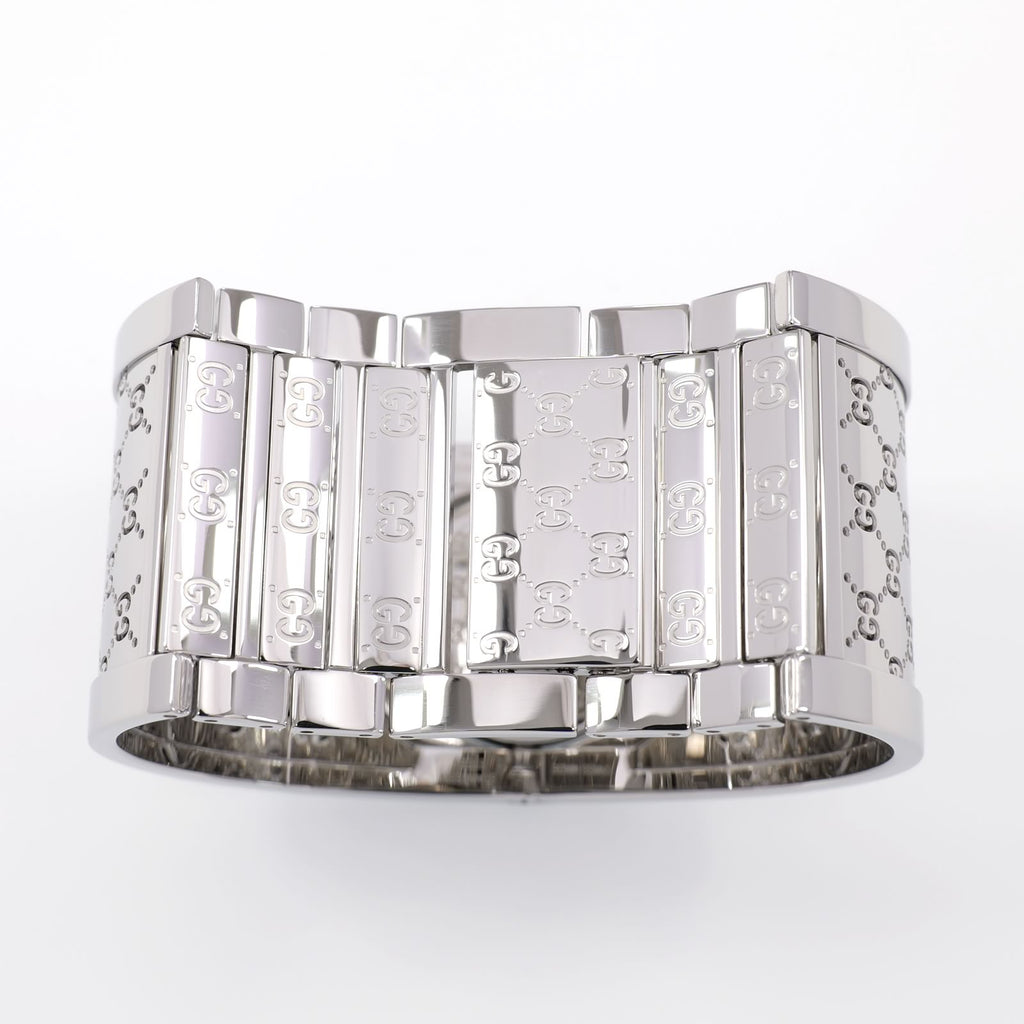 Gucci Twirl 112 stainless steel bangle
