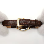 Raymond Weil Geneve 5342 brown leather strap