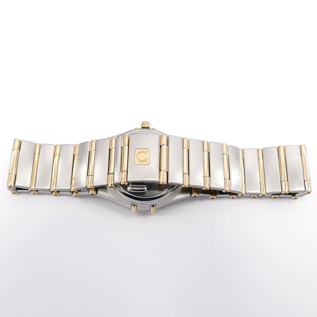 Omega Constellation 1272.70.00 stainless steel and solid 18k Gold full bar bracelet