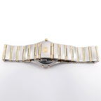Omega Constellation 1272.70.00 stainless steel and solid 18k Gold full bar bracelet