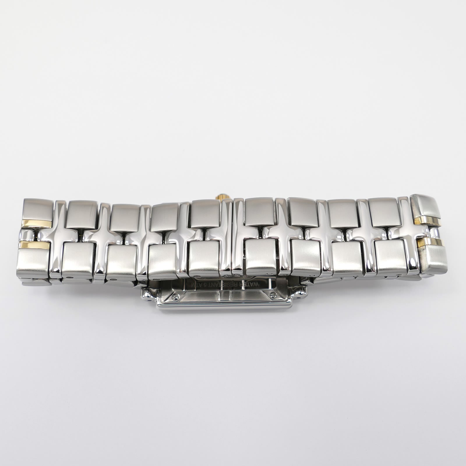 Raymond Weil Parsifal 9330 stainless steel and 18k Gold bracelet
