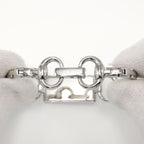 Gucci Tornabuoni 119 stainless steel bangle clip