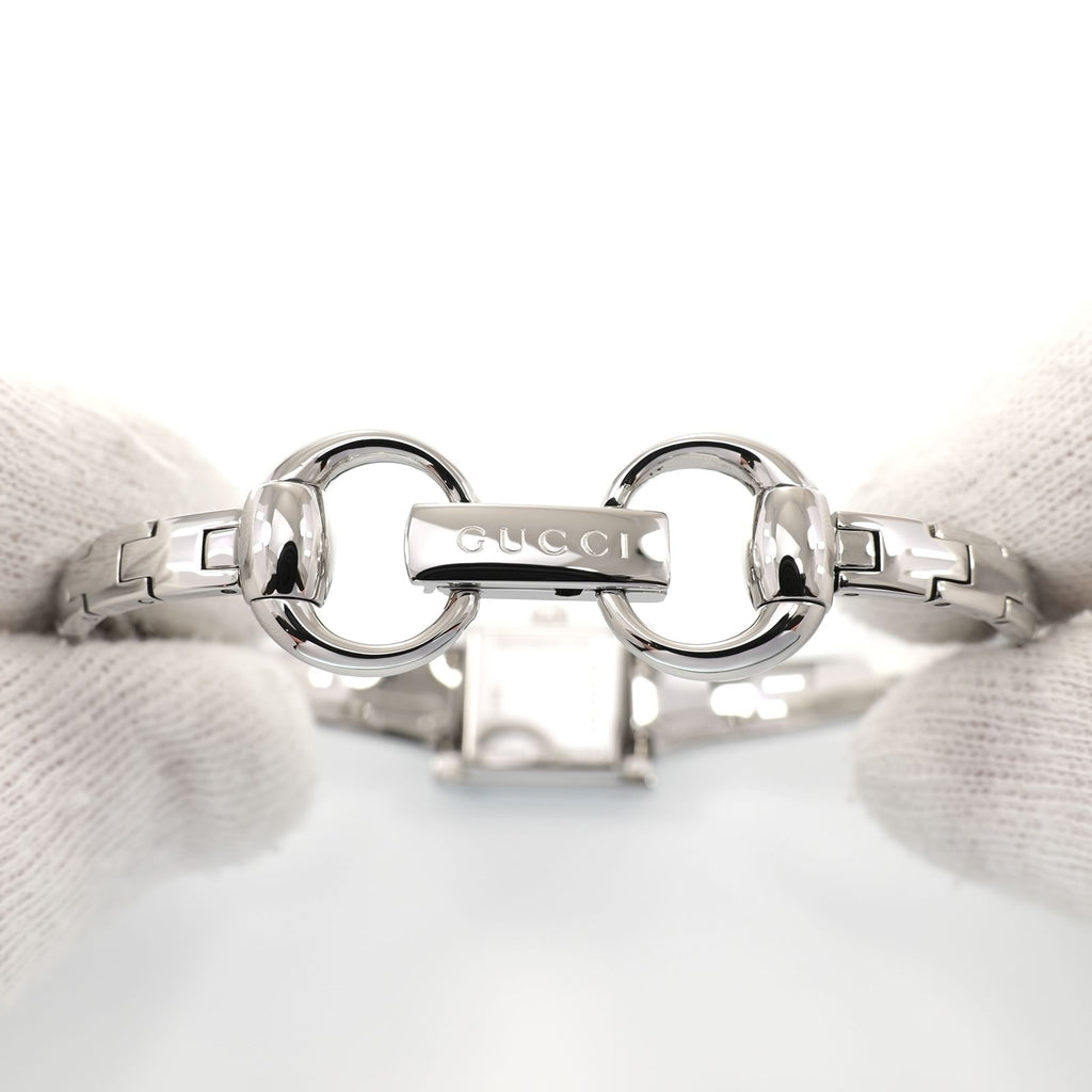 Gucci G-Frame YA128504 stainless steel bangle