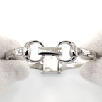 Gucci G-Frame YA128504 stainless steel bangle