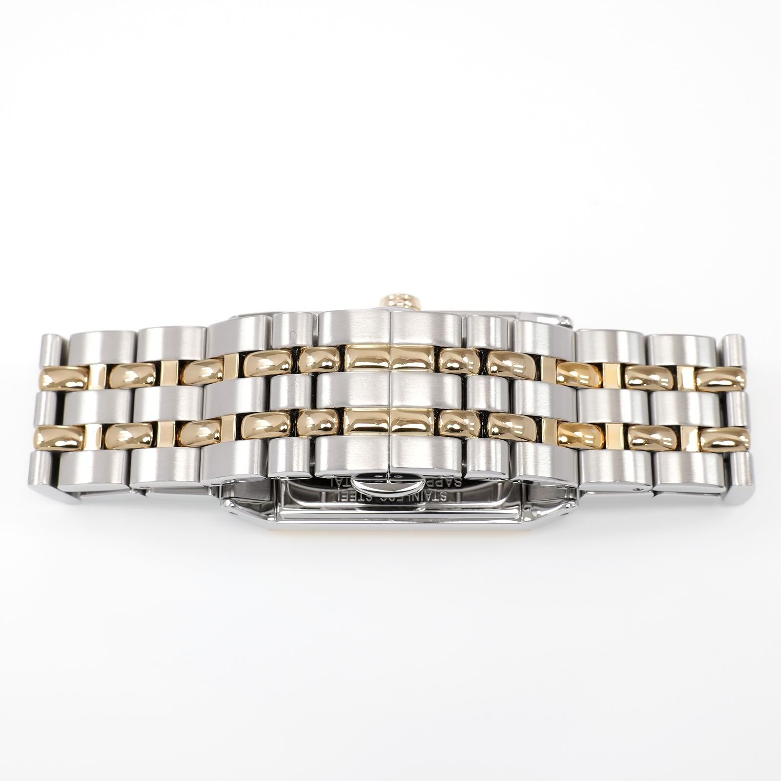 Raymond Weil Tango 5381 stainless steel and 18k gold plated bracelet