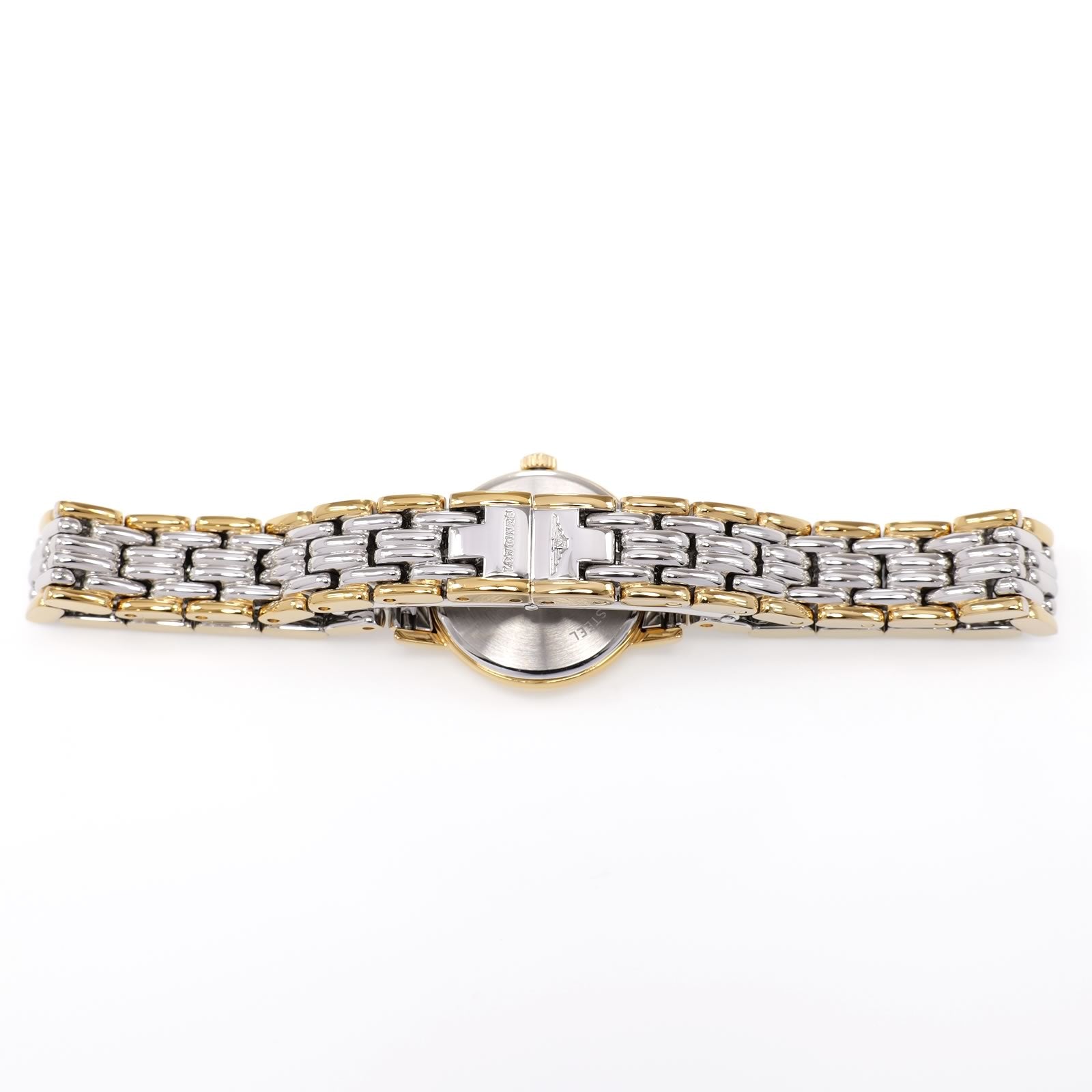 Longines Présence L4.219.2 stainless steel and gold PVD bracelet