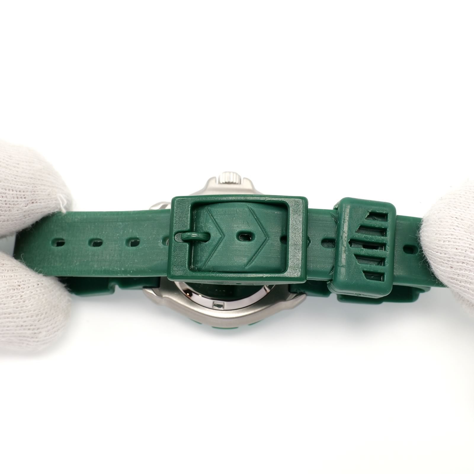 TAG Heuer Formula 1 WA1412 Green plastic strap