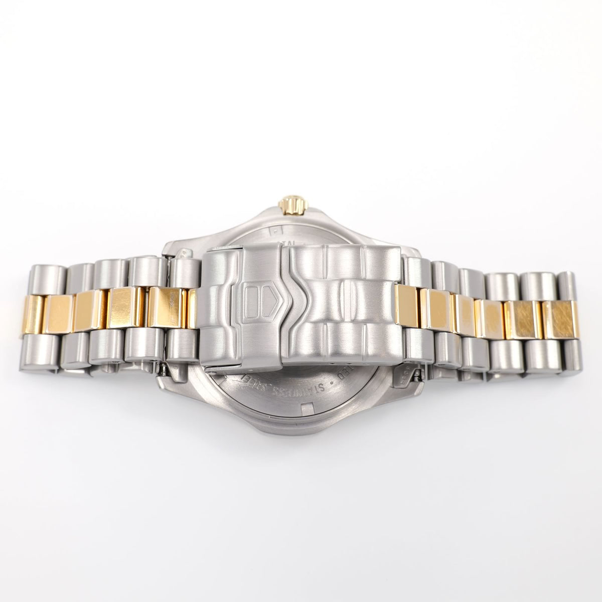 TAG Heuer 2000 WK1121 stainless steel and 18k Gold plated BB0314 bracelet