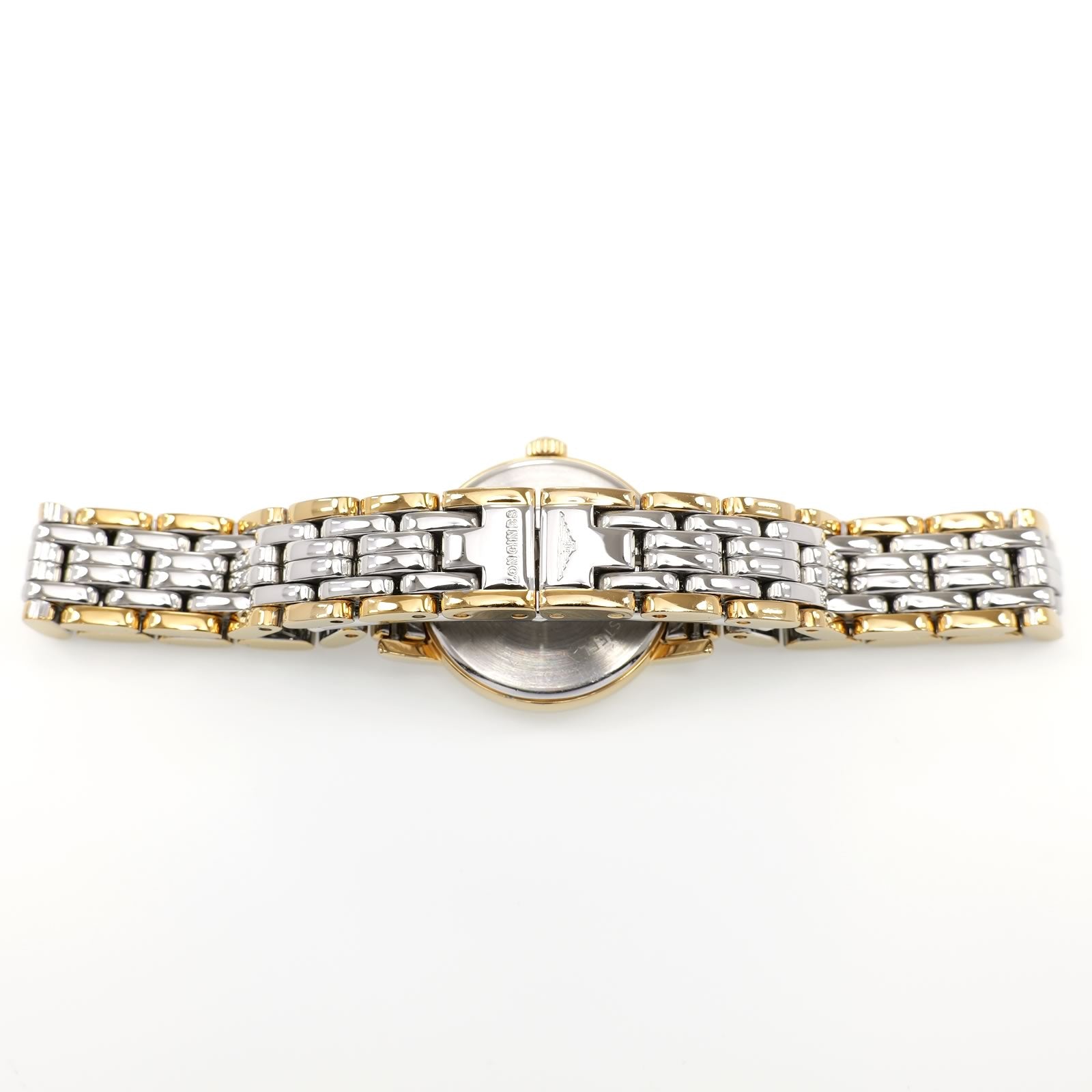 Longines Présence L4.219.2 stainless steel and gold PVD bracelet