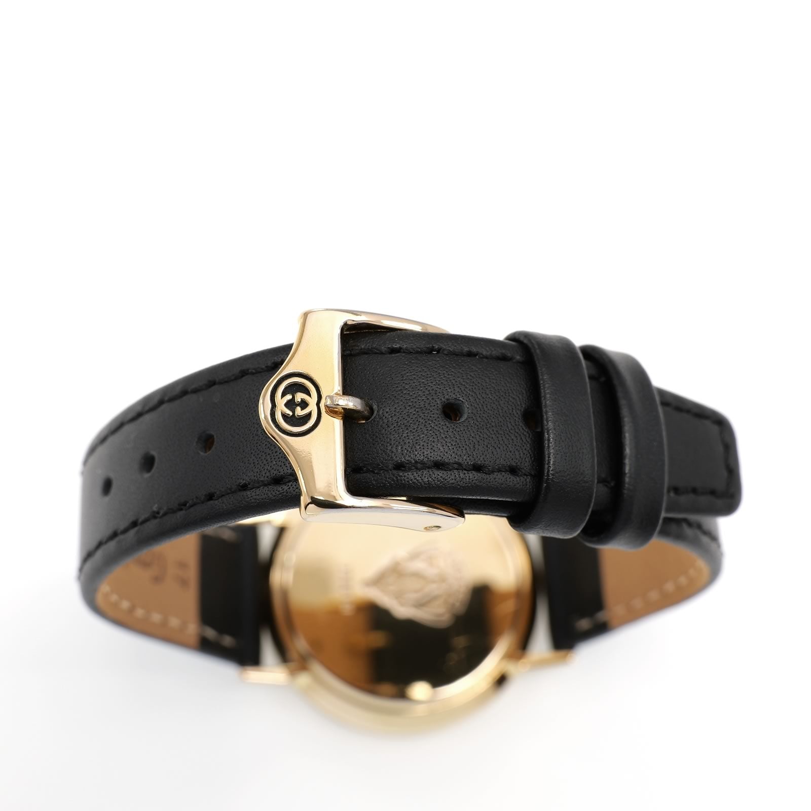 Gucci 3000M 18k gold plated tang buckle