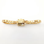 Gucci Mini G 102 18k Gold plated bracelet