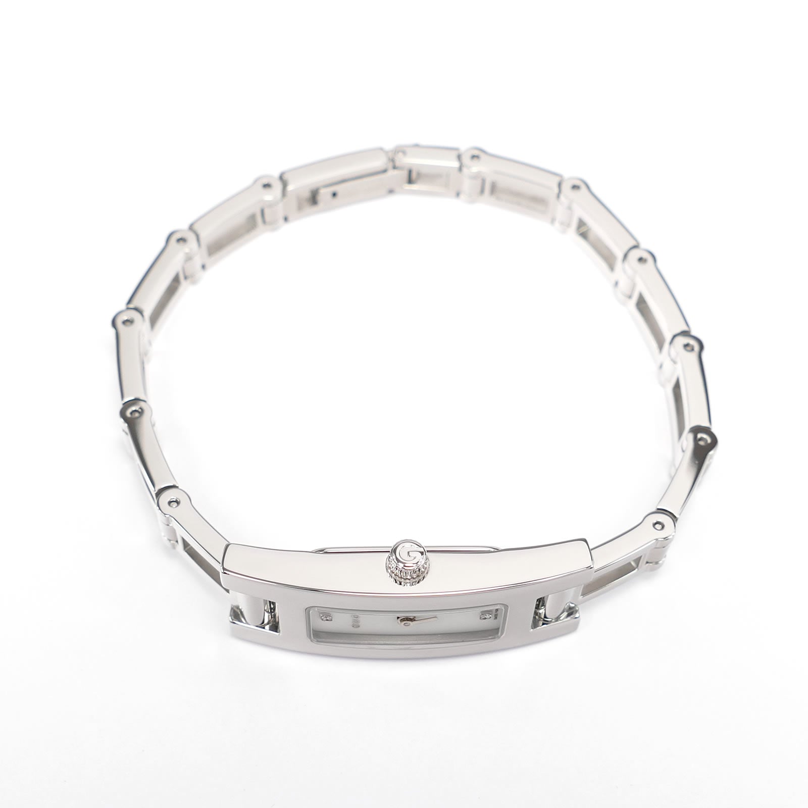 Gucci 3900L stainless steel crown