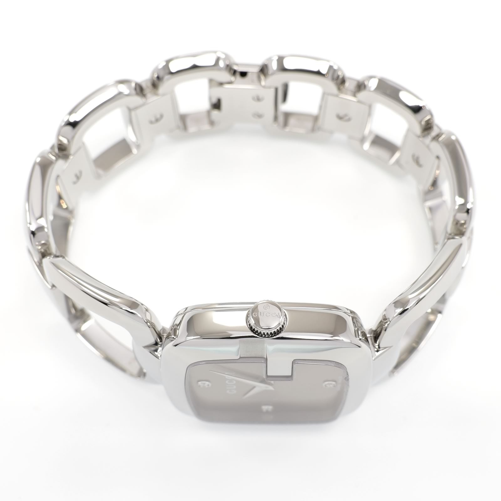 Gucci G 125.4 stainless steel crown