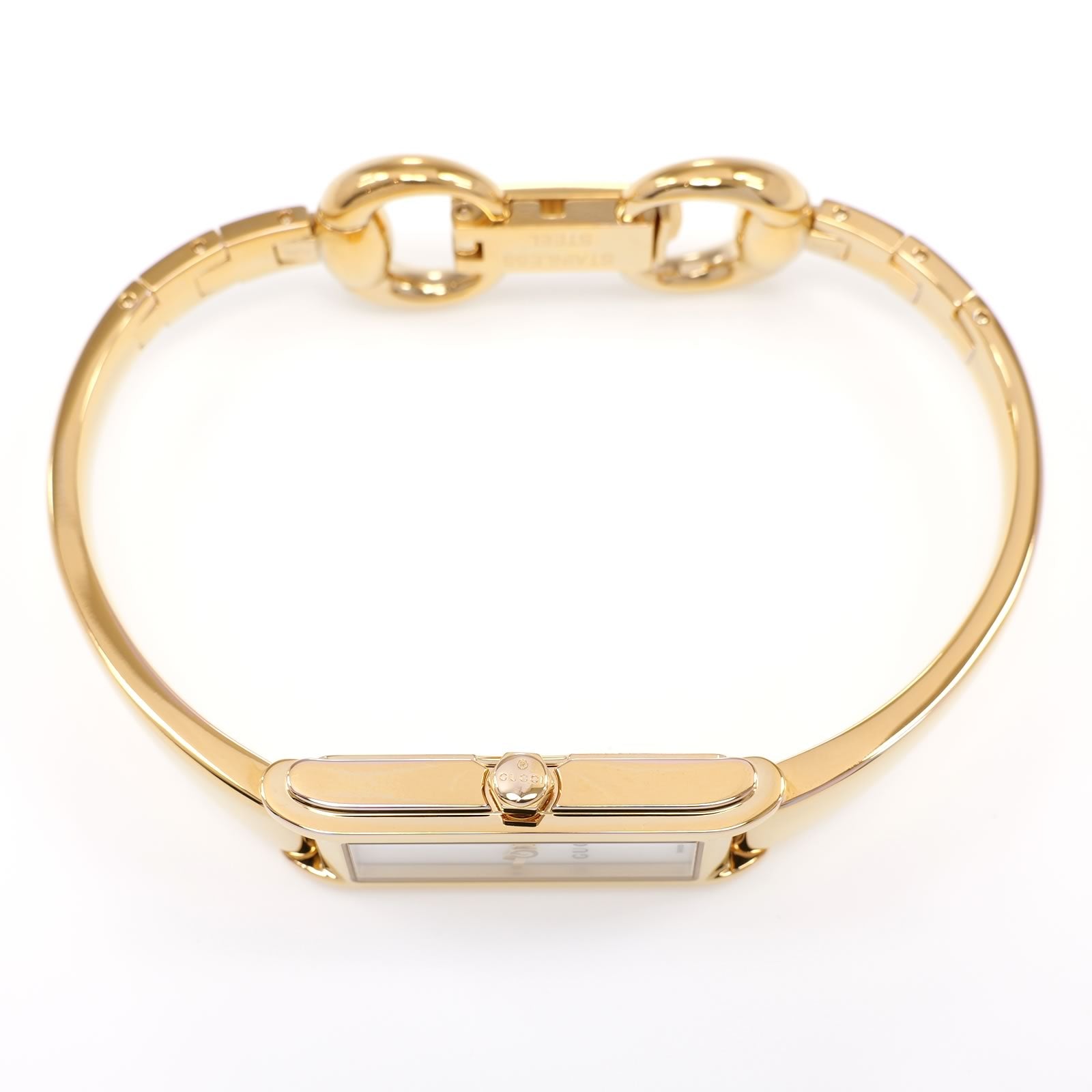 Gucci G-Line 109 18k Gold plated crown