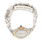 Raymond Weil Parsifal 9990 18k Gold plated crown with blue cabochon