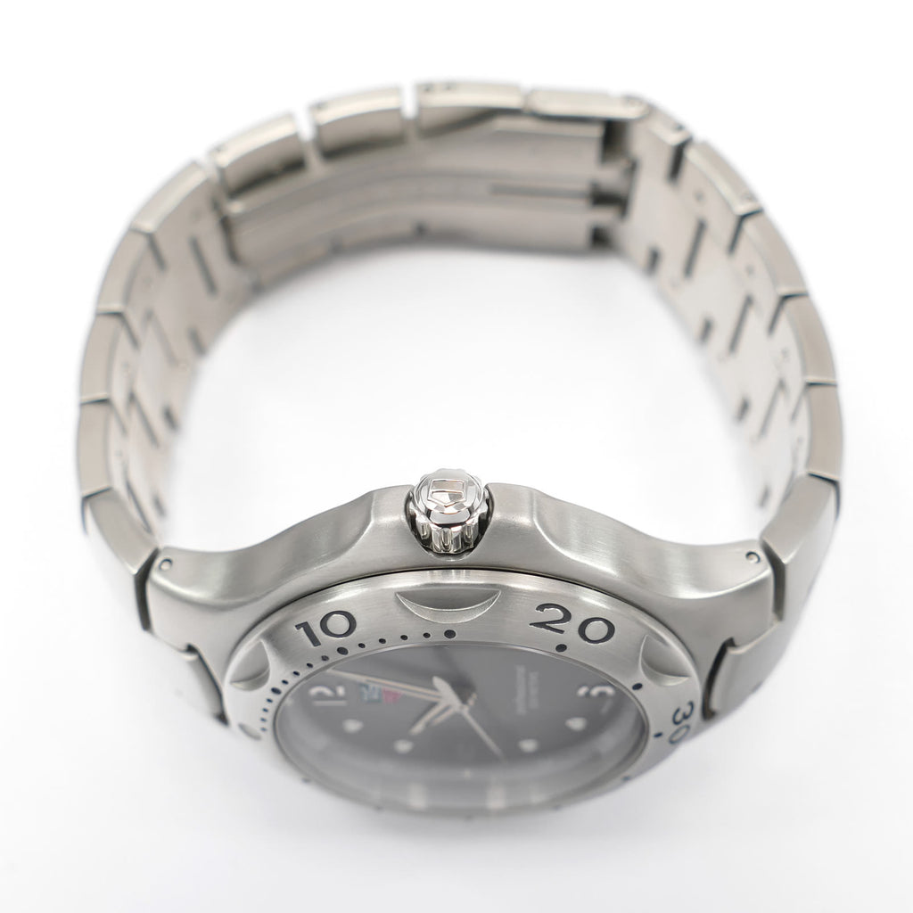 TAG Heuer Kirium Jumbo WL1011 stainless steel screw down crown