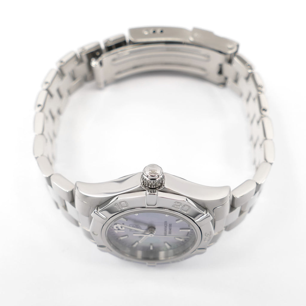 TAG Heuer Aquaracer WAF1417 stainless steel screw down crown