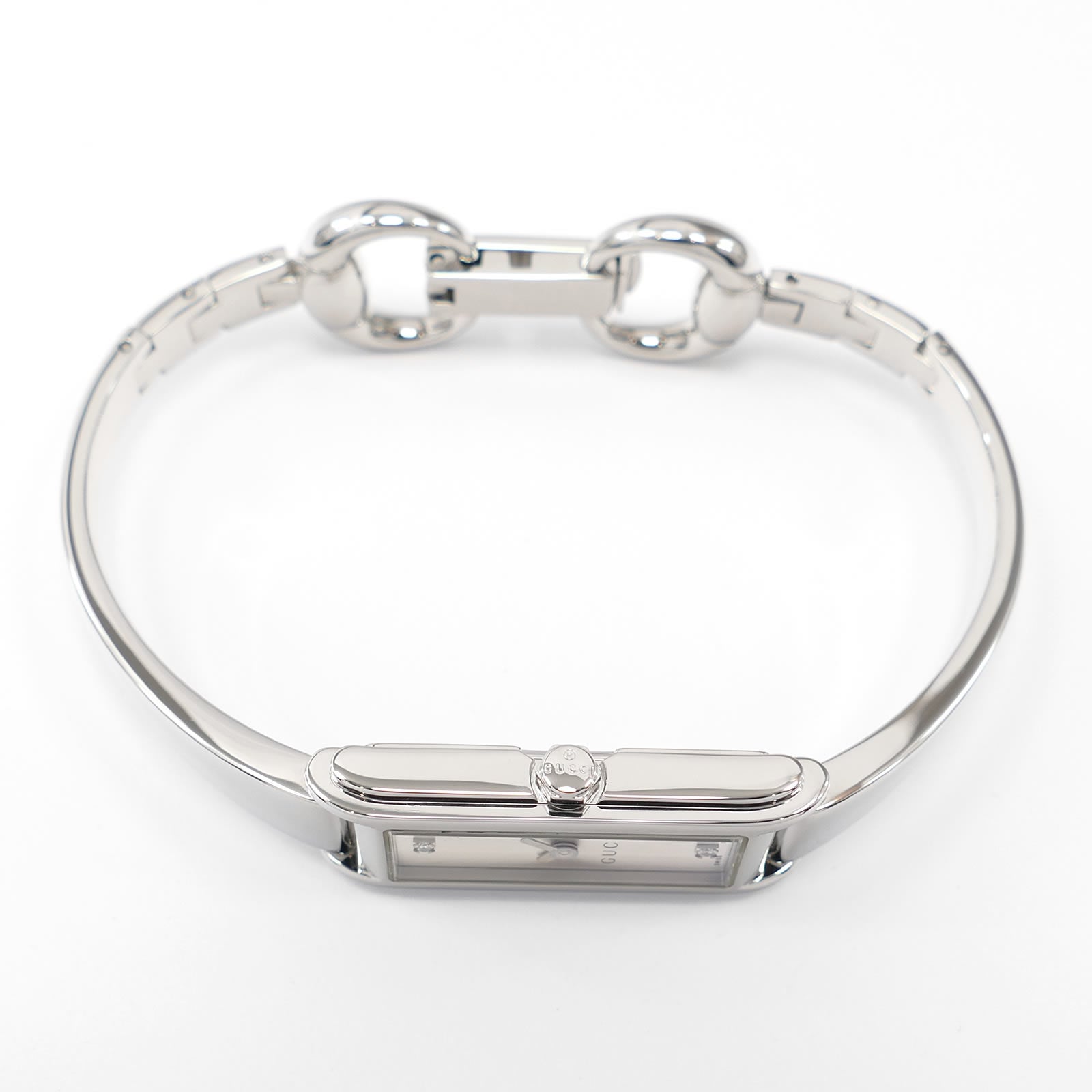 Gucci G-Line 109 stainless steel crown