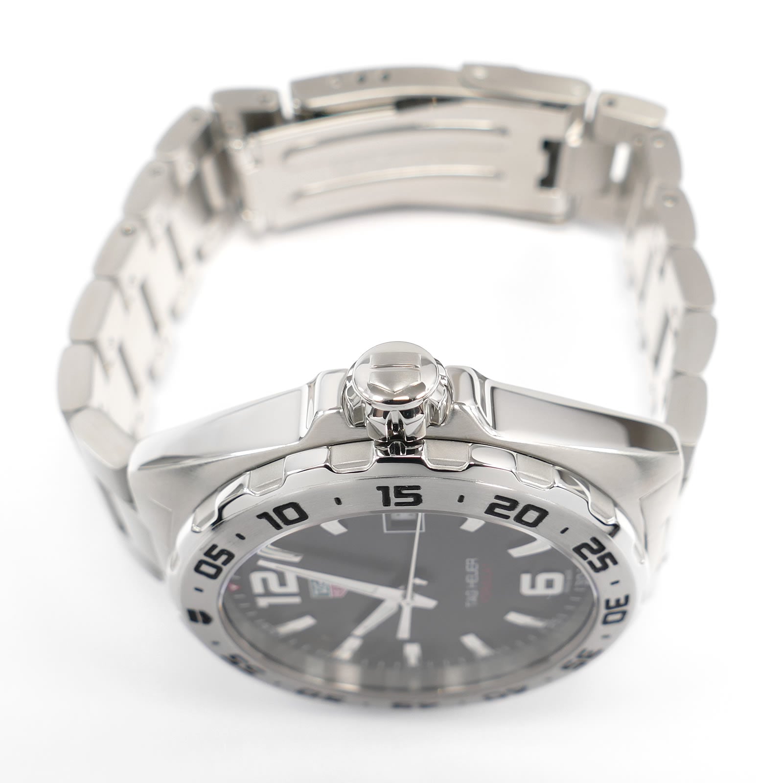 TAG Heuer Formula 1 WAZ1112 stainless steel screw down crown