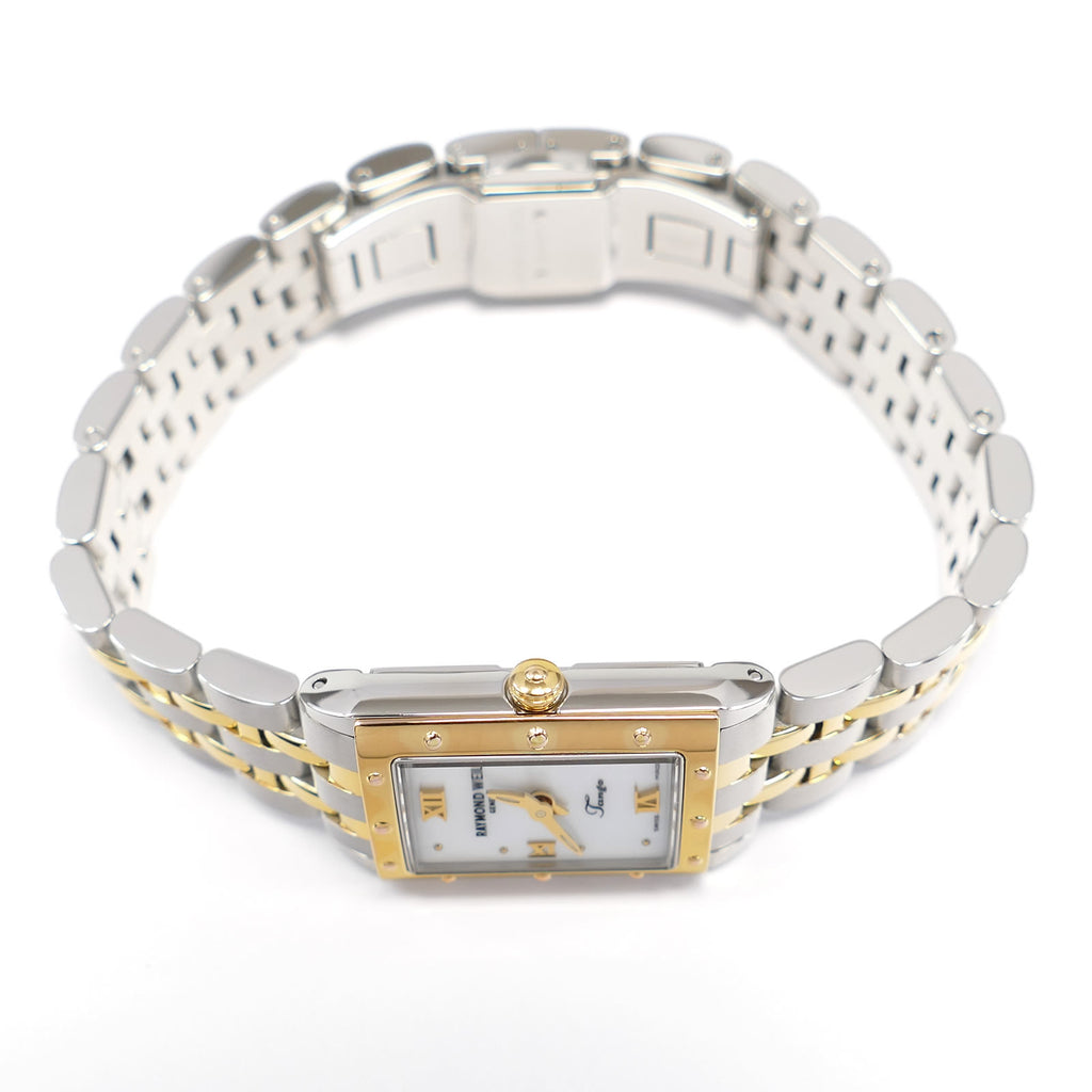 Raymond Weil Tango 5971 18k Gold plated crown