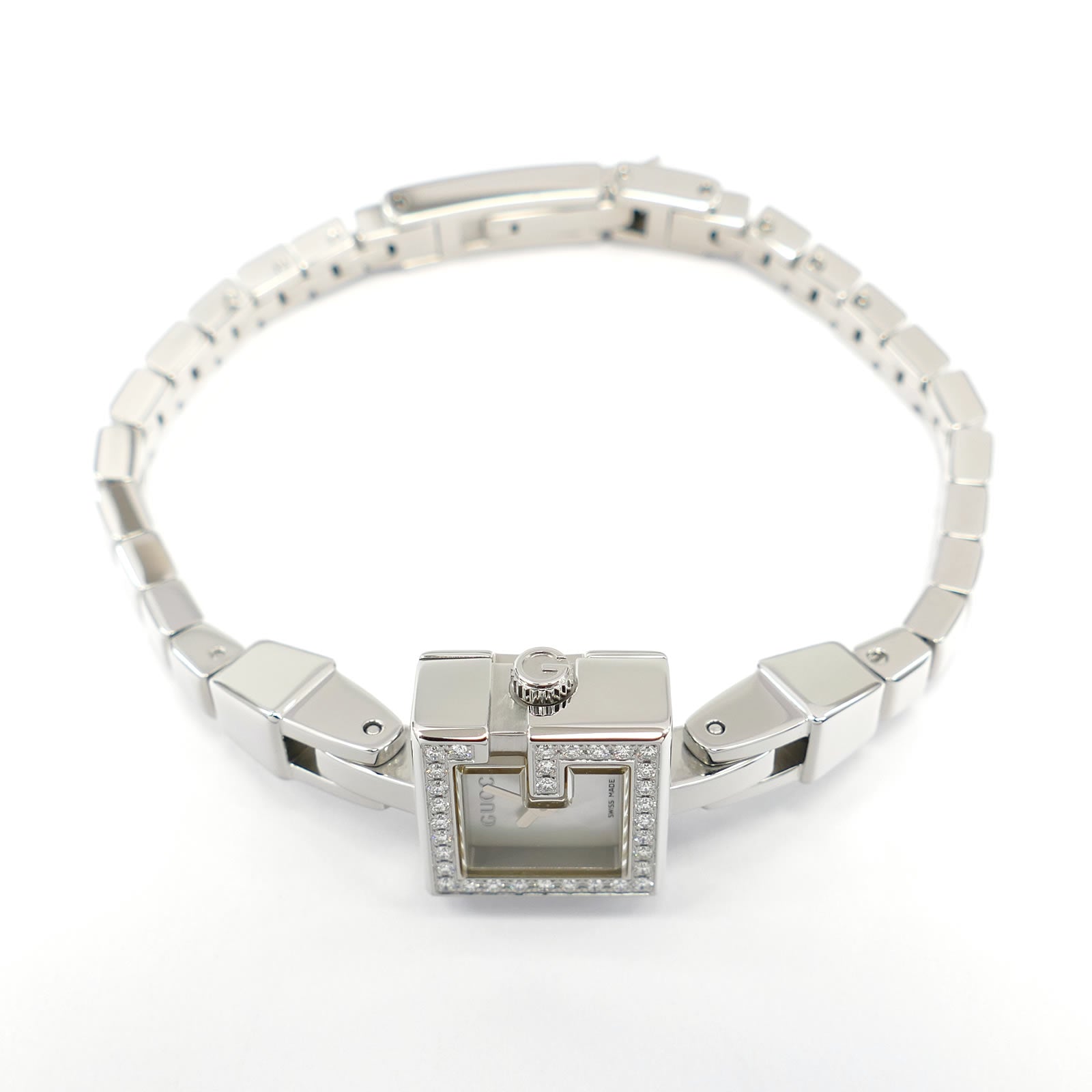Gucci Mini G 102 stainless steel crown