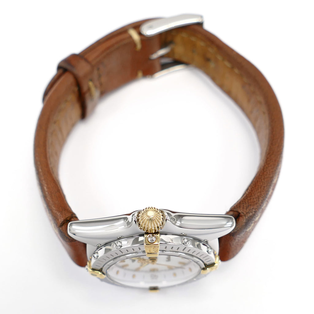Breitling Callistino B52045 18k gold crown