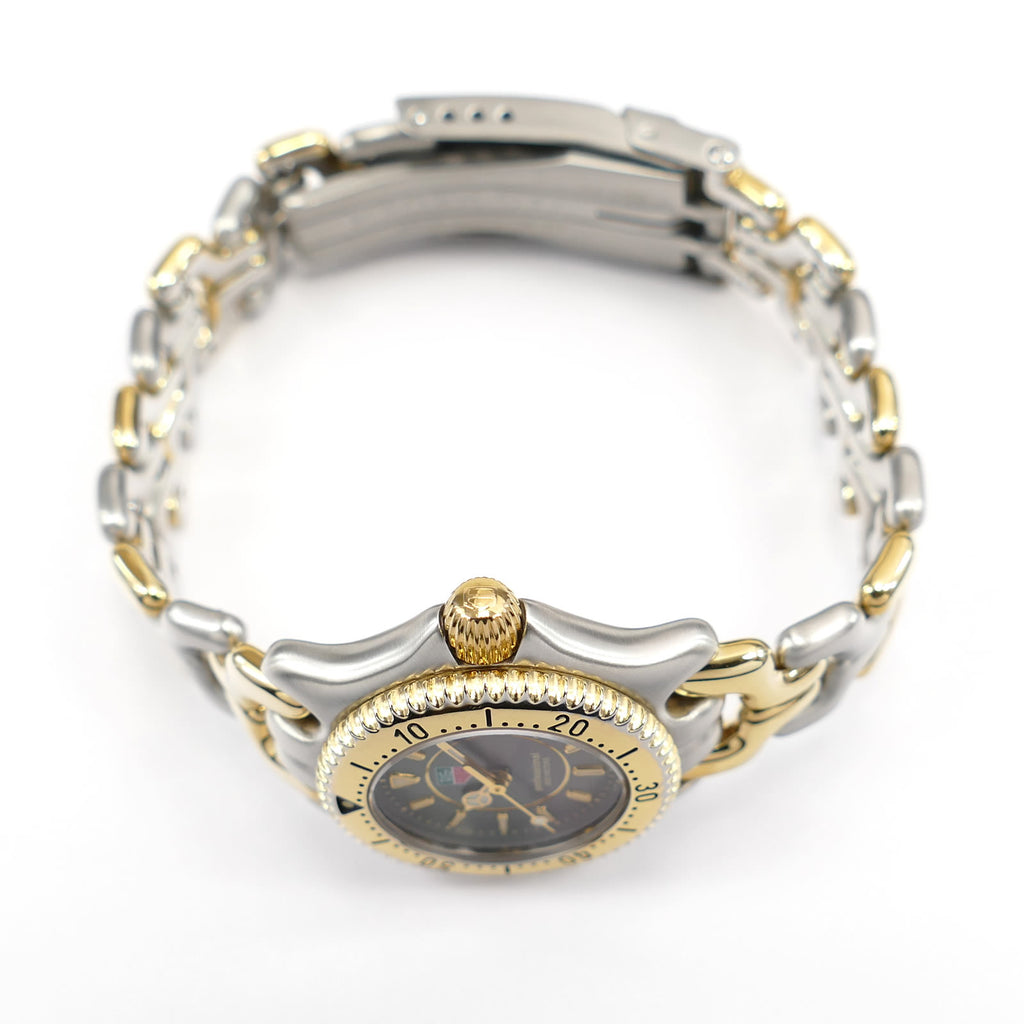 TAG Heuer SEL WG1420-0 18k Gold Plated screw down crown
