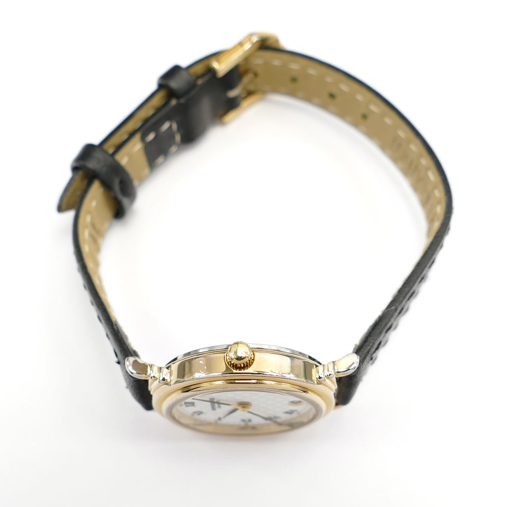 Raymond Weil Vintage 5331 18k Gold Plated crown