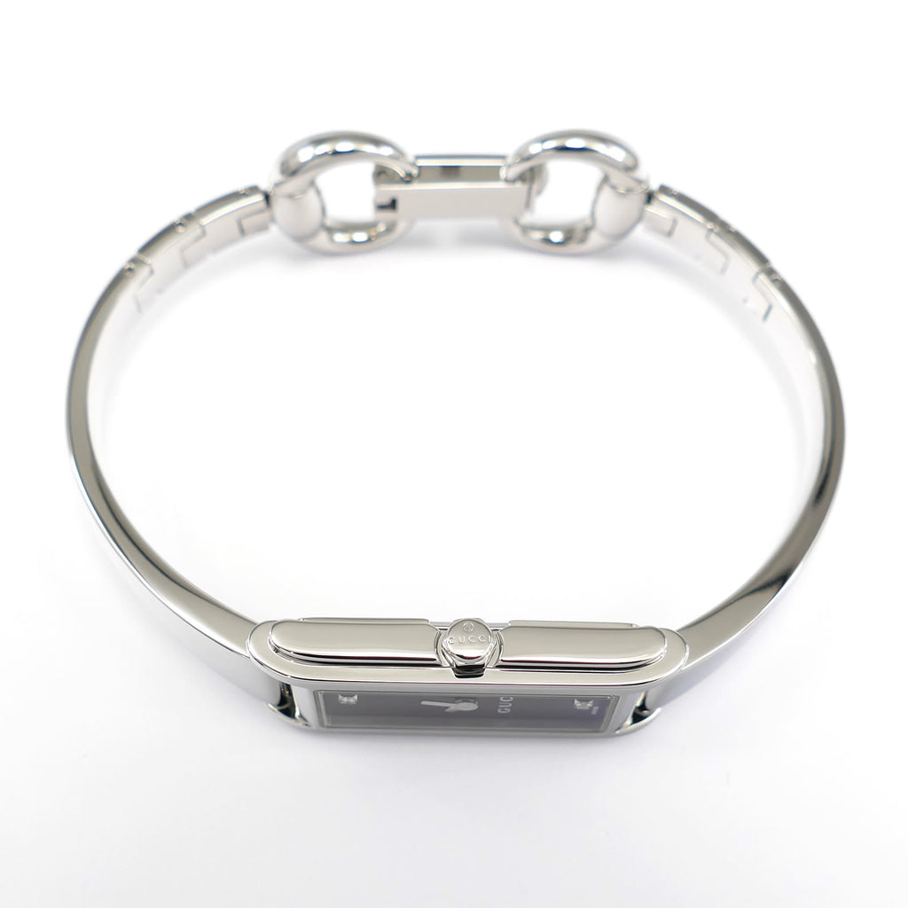 Gucci G-Line 109 stainless steel crown