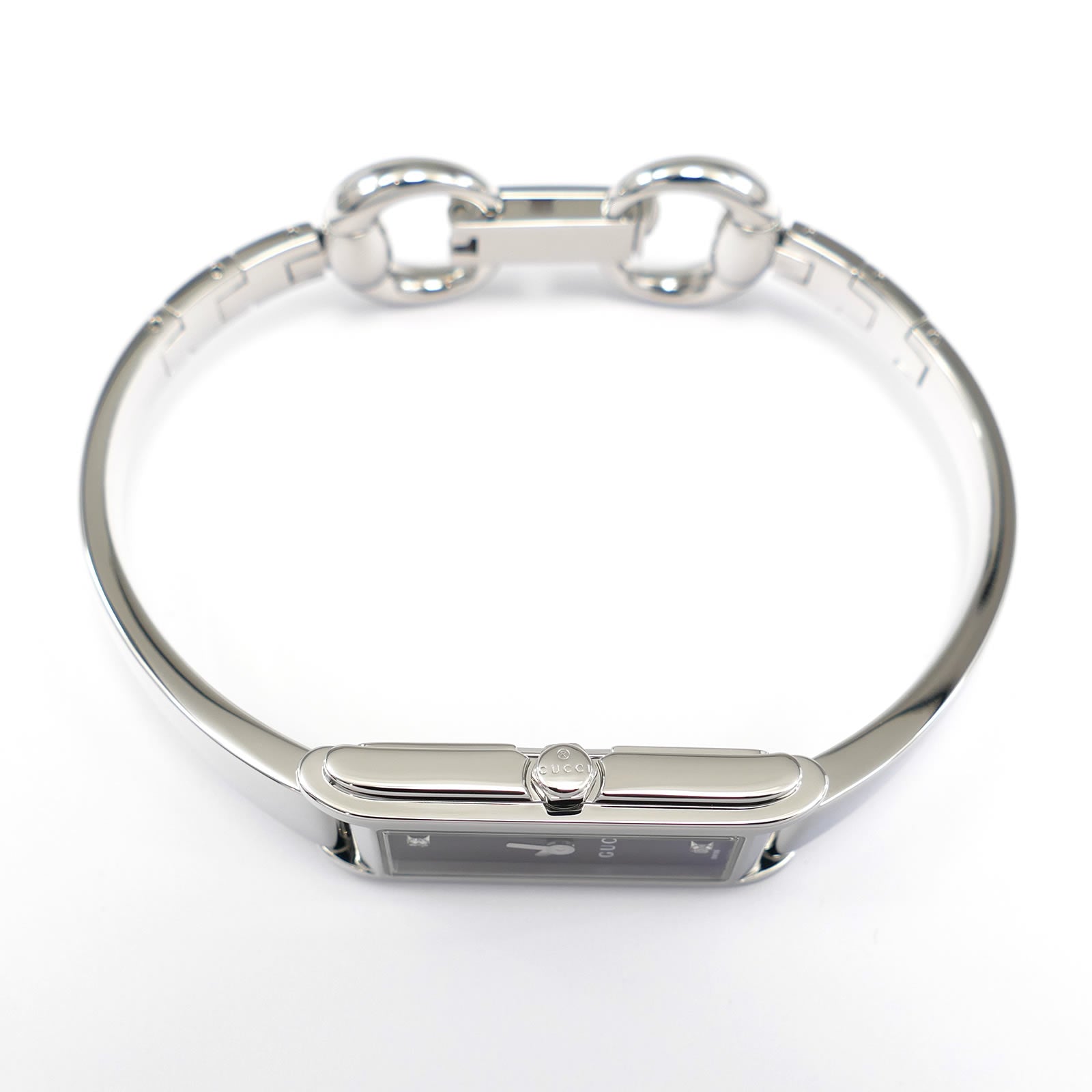 Gucci G-Line 109 stainless steel crown