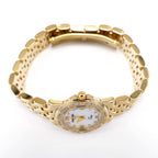 Raymond Weil Tango 5860 18k Gold Plated crown