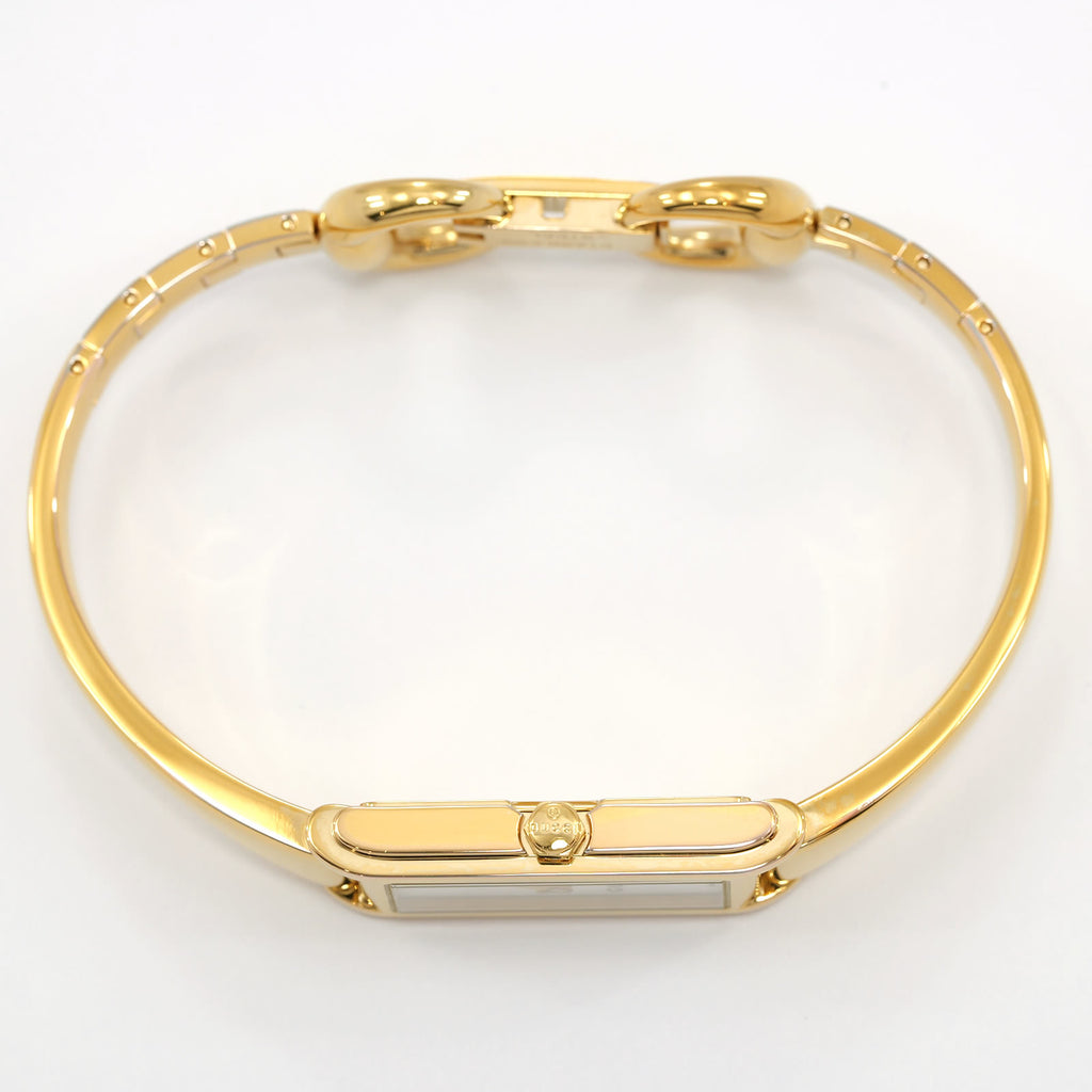 Gucci G-Line 109 18k Gold Plated crown