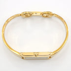 Gucci G-Line 109 18k Gold Plated crown