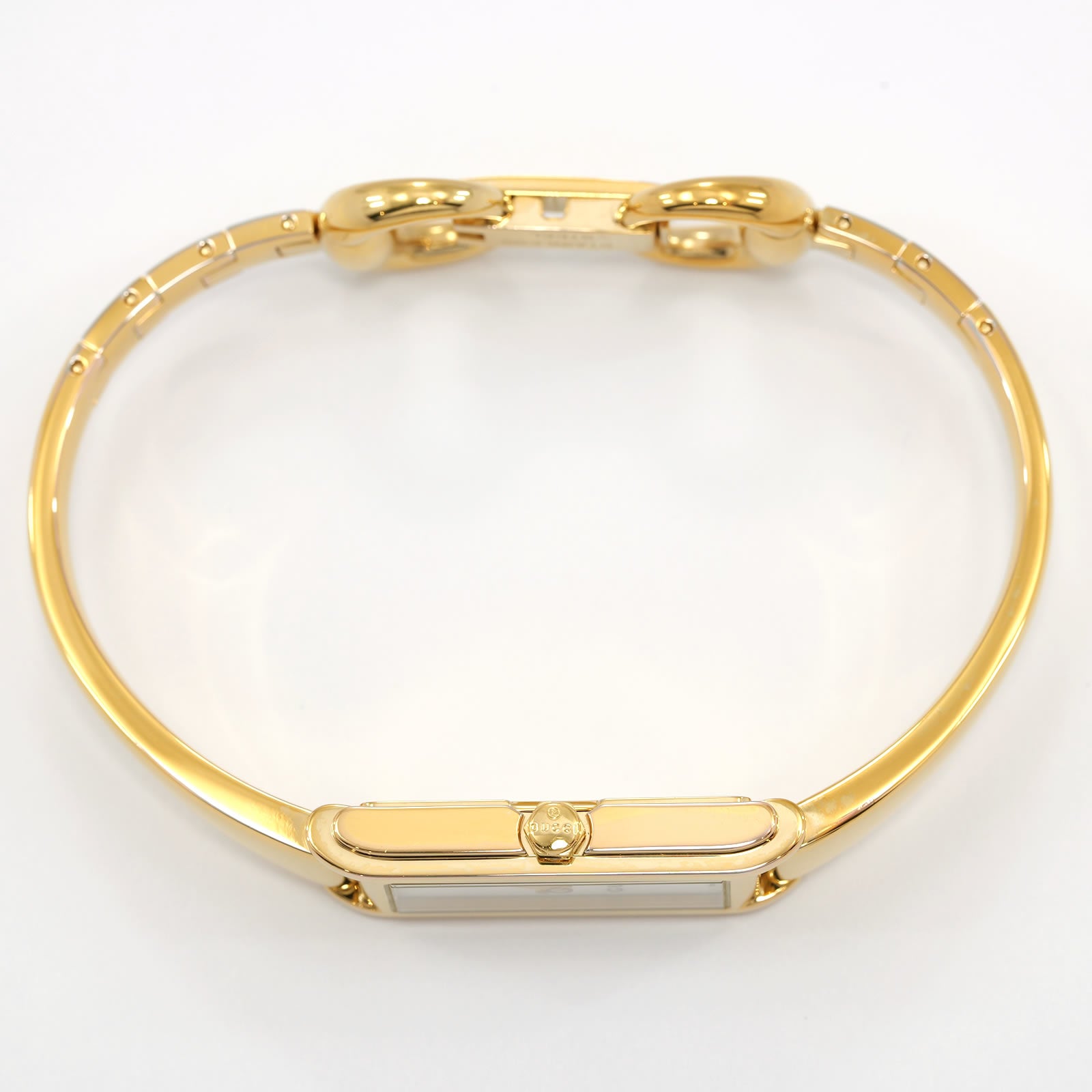 Gucci G-Line 109 18k Gold Plated crown