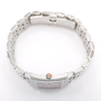 Longines DolceVita L5.158.0 stainless steel crown with peach cabochon