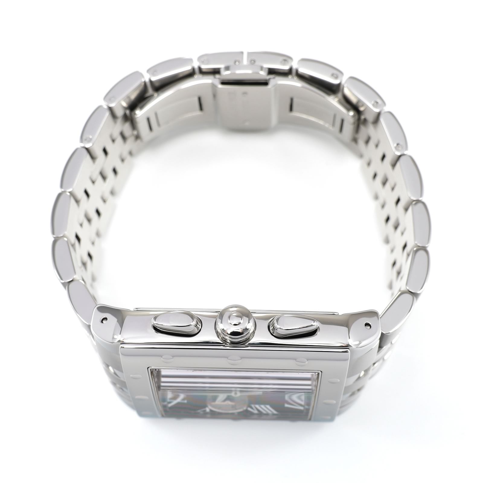 Raymond Weil Tango 4881 stainless steel crown and pushers