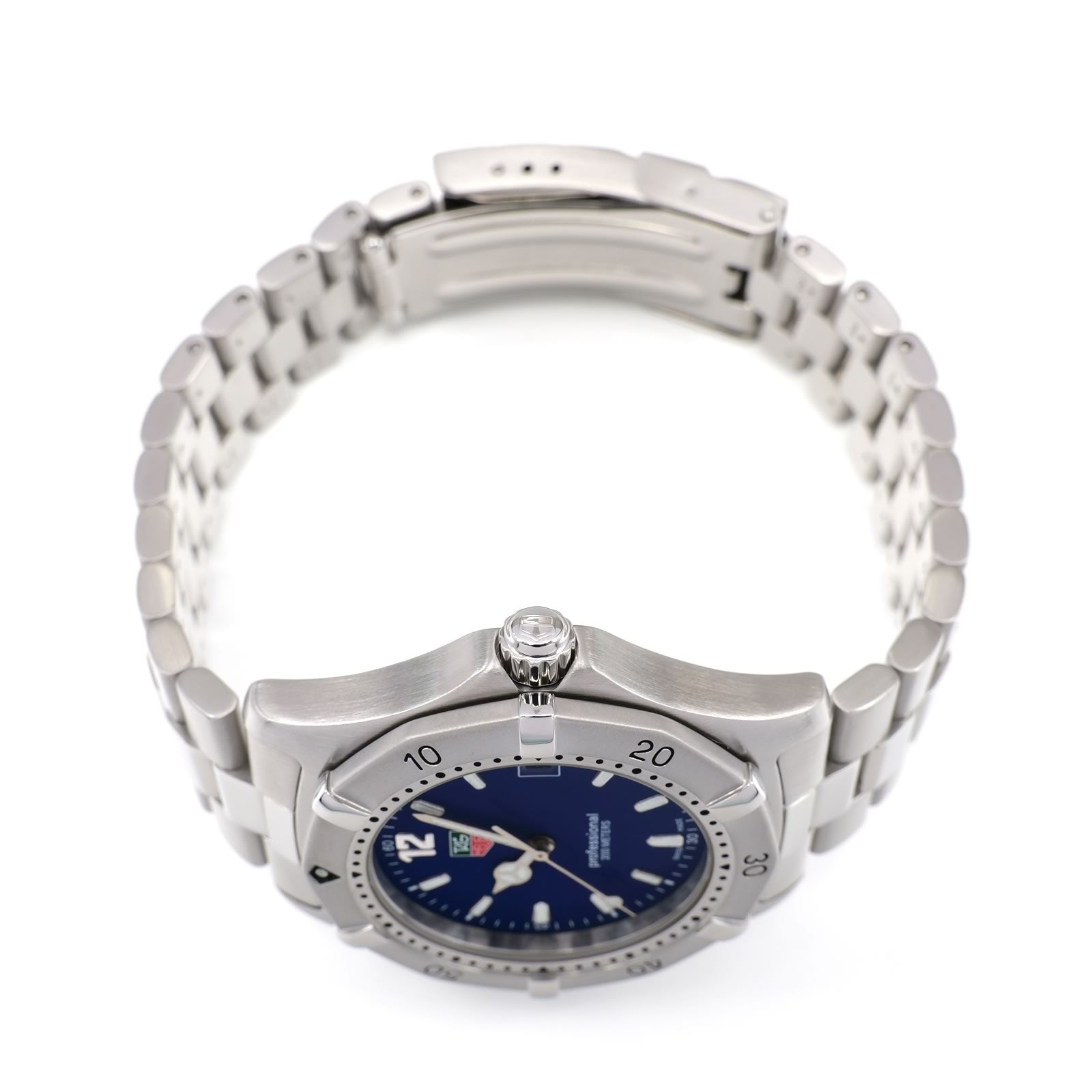 TAG Heuer 2000 WK1113-0 stainless steel screw down crown