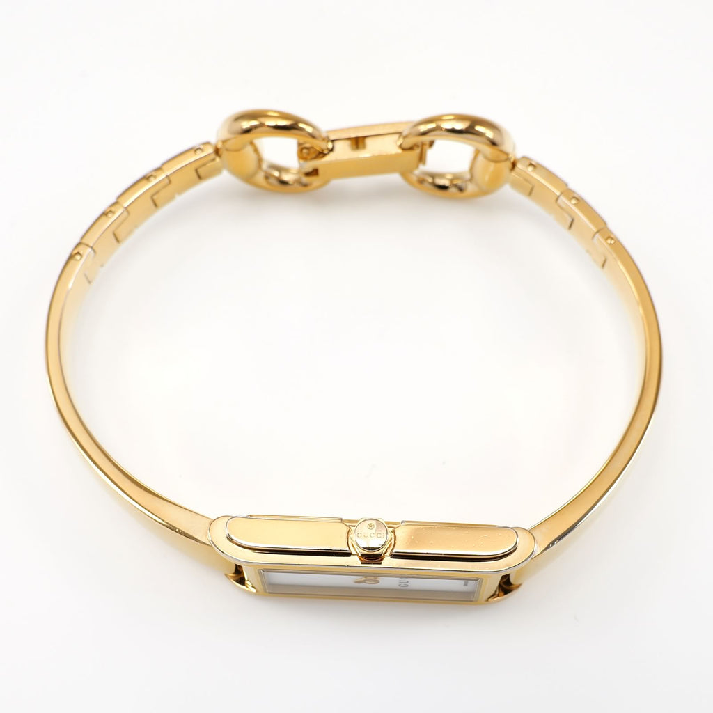 Gucci G-Line 109 18k Gold Plated crown