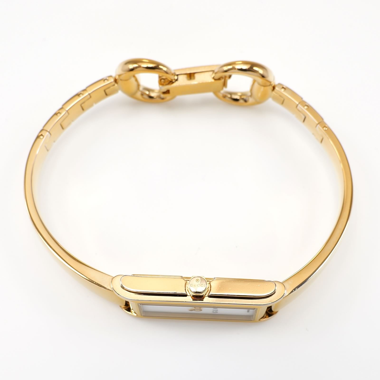 Gucci G-Line 109 18k Gold Plated crown