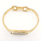 Gucci G-Line 109 18k Gold Plated crown