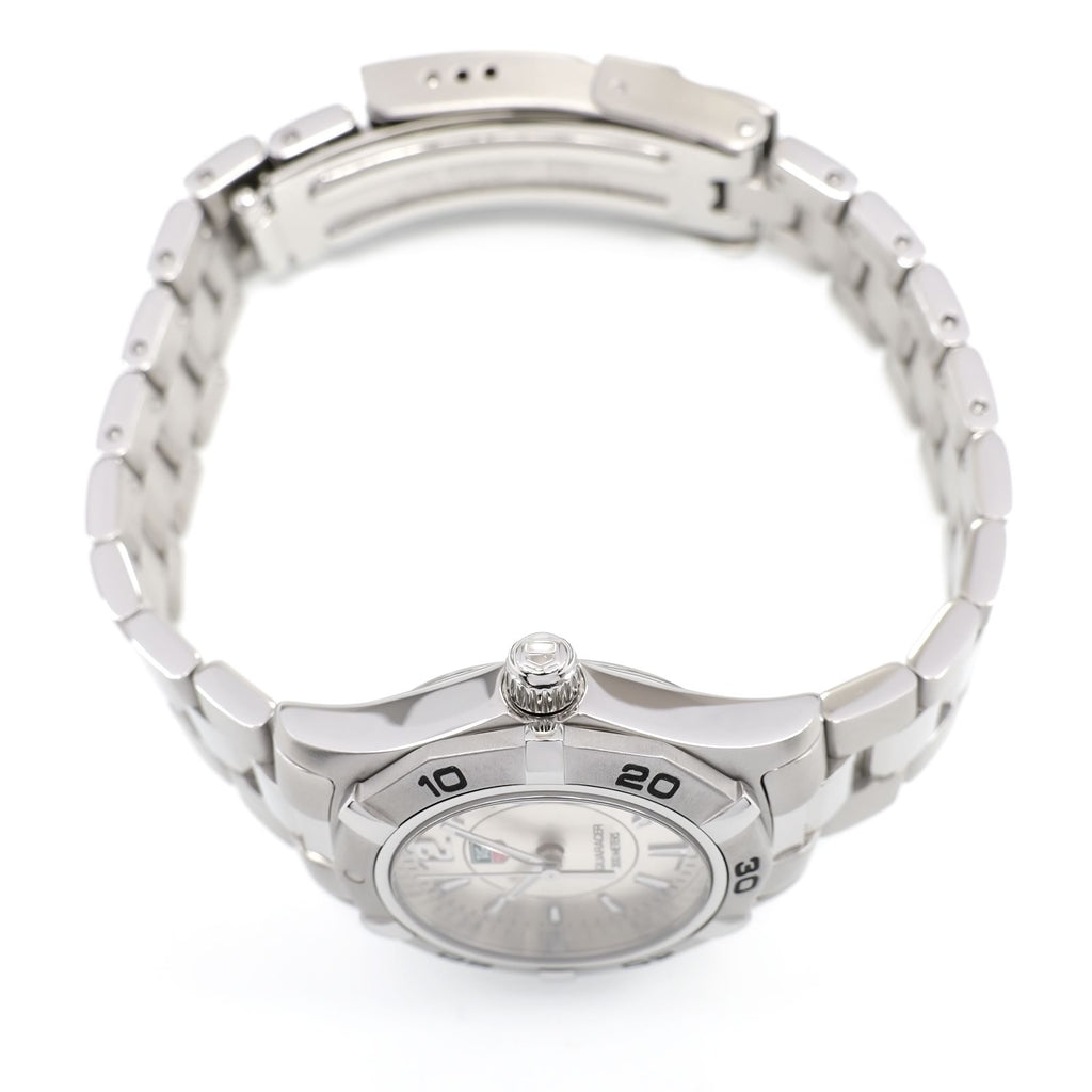 TAG Heuer Aquaracer WAF1412 stainless steel screw down crown